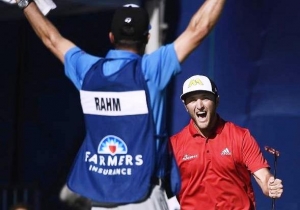 Rahm emerge como una nueva estrella del golf