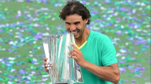 Rafa Nadal gana el Masters 1000 de Indian Wells y entra en la leyenda de la tierra batida