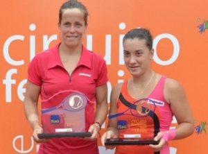 Lourdes Dominguez campeona del torneo de Curitiba - Brasil  
