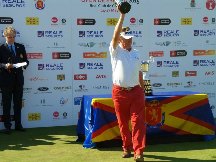 Miguel Angel Jiménez en el Open de España 2015