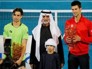 David Ferrer subcampeón y Rafa Nadal tercero en el torneo de tenis de Abu Dhabi