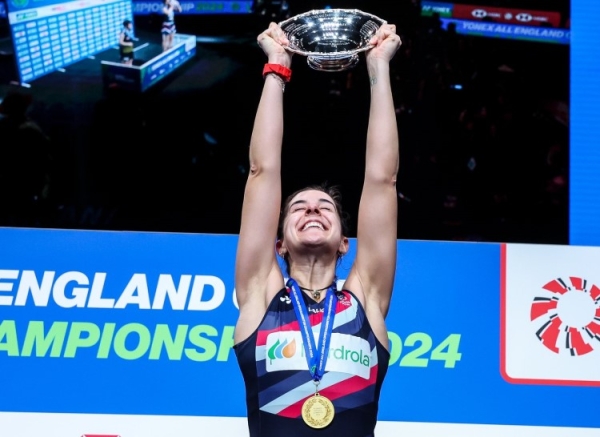 Carolina Marín, campeona del All England 2024