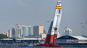 El F50 español consigue su primera victoria en la Dubái Sail Grand Prix