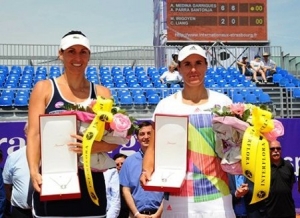 Anabel Medina y Arantxa Parra conquistan el título de dobles en Estrasburgo