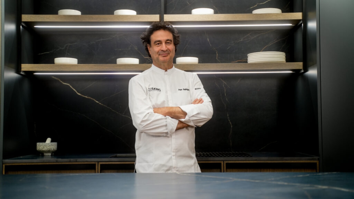  Pepe Rodríguez en el showcooking