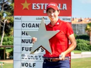 Carlota Ciganda conquista el Estrella Damm Mediterranean Ladies Open
