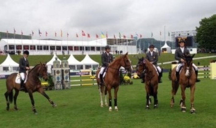 Segundo puesto para el Equipo Español de Hípica en el CSIO de St. Gallen (Suiza)