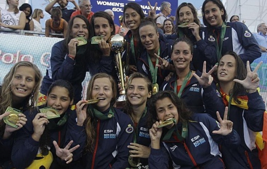 Oro europeo para la selección española femenina de waterpolo
