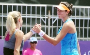 Garbiñe Muguruza subcampeona y Anabel Medina campeona en dobles en Florianópolis, Brasil