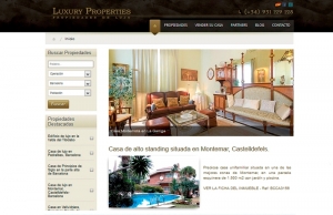 Luxury Properties, web especializada en venta de pisos y casas de lujo en España
