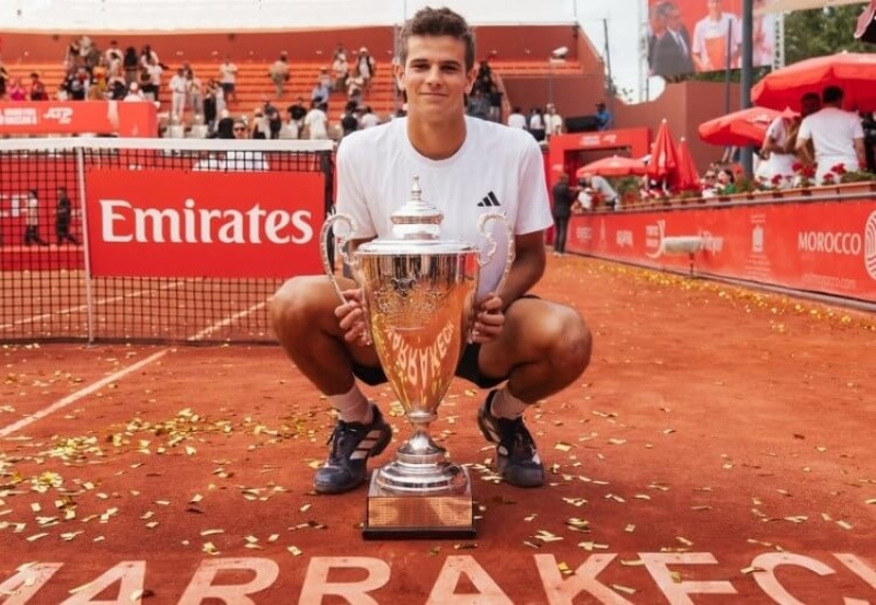 Rafael Jódar conquista el ATP de Marrakech