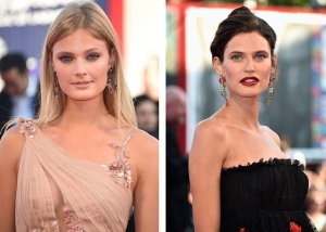 Constance Jablonski y Bianca Balti 