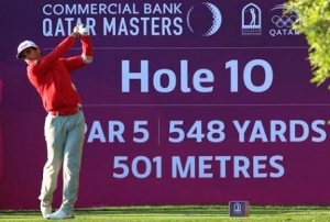 Rafael Cabrera-Bello, segundo en el Commercial Bank Qatar Masters Golf