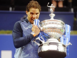 Rafa Nadal conquista el 9º título del abierto de Tenis Barcelona - 64º Trofeo Conde de Godó