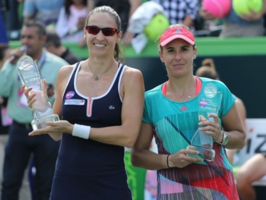Anabel Medina y Arantxa Parra conquistan el torneo de tenis de Monterrey