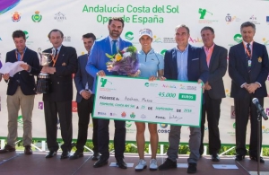 Azahara Muñoz gana el Andalucía Costa del Sol Open de España Femenino 