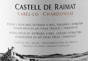 Castell de Raimat Xarel.lo Chardonnay 2013