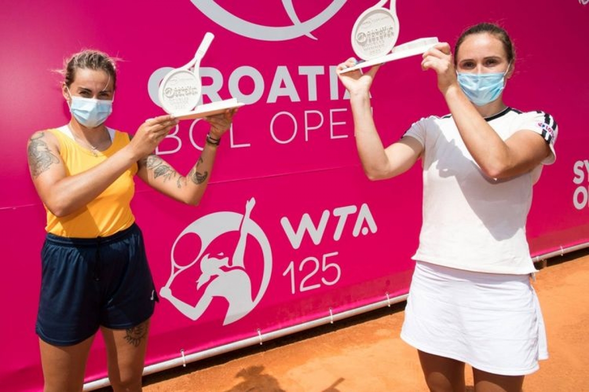 La española Aliona Bolsova conquista su primer título WTA de dobles en Croacia