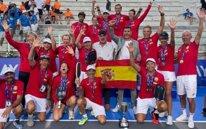 Pickleball, España conquista el Campeonato de Europa
