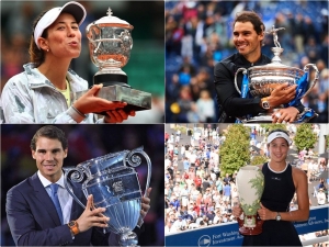 Garbiñe Muguruza y Rafa Nadal elegidos Campeones del Mundo de Tenis 2017