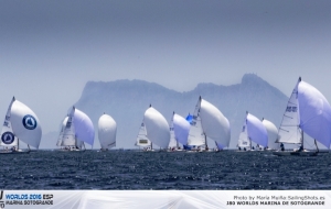 Rayco Tabares y su Princesa Yaiza hacen historia en el Campeonato del Mundo de J80