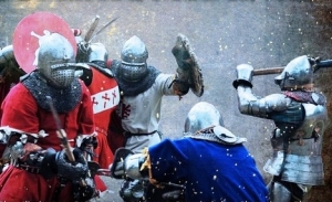 Campeonato mundial de Combate medieval en el Castillo de Belmonte