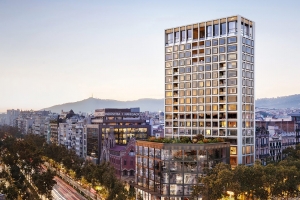 Viviendas de lujo de KKH y Mandarin Oriental en el Paseo de Gracia de Barcelona