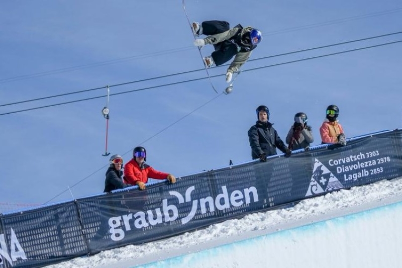 Queralt Castellet, bronce en el Half Pipe de Silvaplana (SUI)