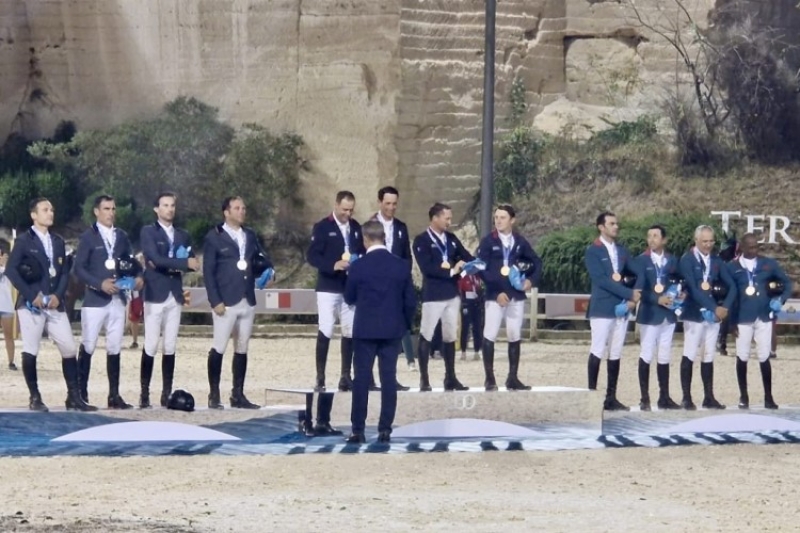 España conquista la plata por equipos en los Juegos Mediterráneos de Taranto