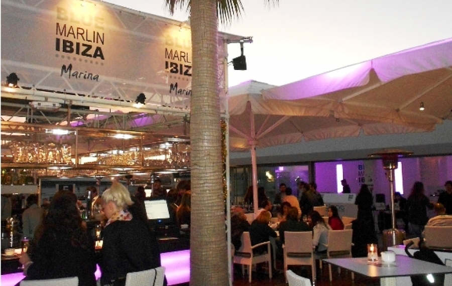 Blue Marlin Ibiza en Marina Ibiza 