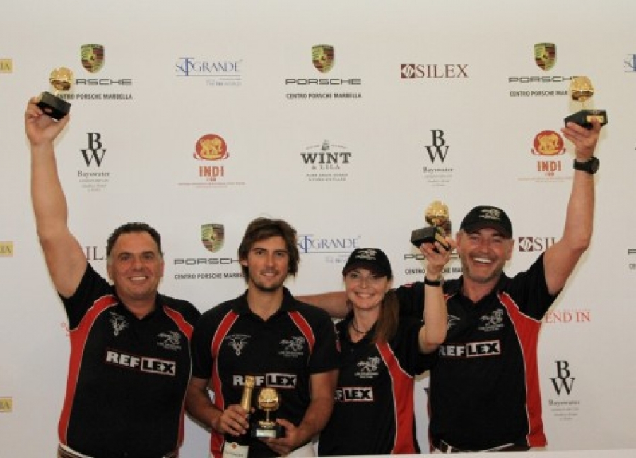 Los Dragones ganadores en Sotogrande del Torneo de Primavera de polo