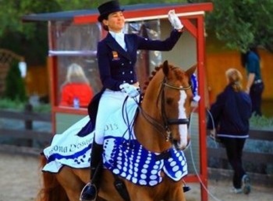 Fantástica actuación de Beatriz Ferrer Salat en el CDI 4* Barcelona Dressage Tour