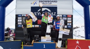 Lucas Eguibar conquista el bronce en la Copa del Mundo disputada en la estación suiza de Veysonnaz