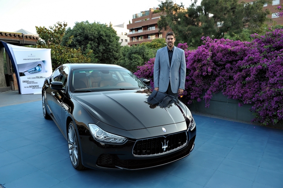 Marc Gasol - Maserati Ghibli