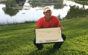 Marcel Siem en el Golf Du Palais Royal en Agadir (Marruecos)