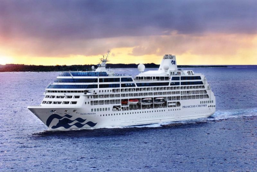 El Pacific Princess se renueva antes de iniciar el crucero de vuelta al mundo	