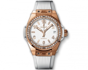 Hublot One Click King Gold White Diamonds