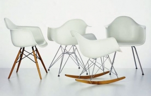 Diferentes modelos de sillas Eames