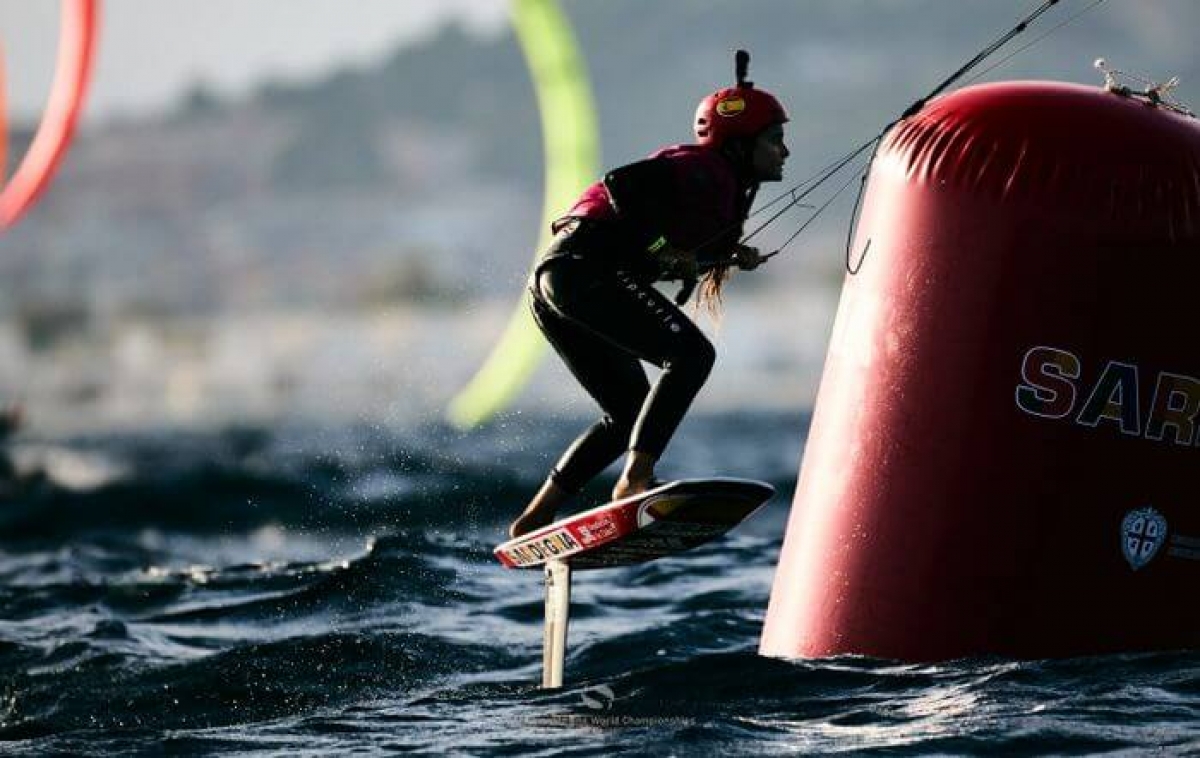 Gisela Pulido gana el bronce en el Campeonato de Europa de Formula Kite