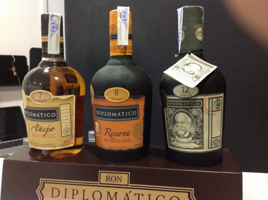 Ron Diplomático Reserva Exclusiva,Ron Diplomático Reserva y Ron Diplomático Añejo