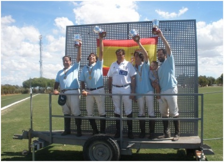 Medalla de oro Campeon de España de Polo de Bajo Handicap, San Pablo – La Isla