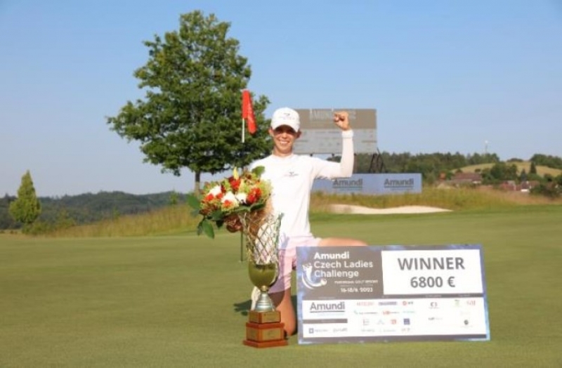 Marta Martín triunfa en el AMUNDI Czech Ladies Challenge disputado en la República Checa