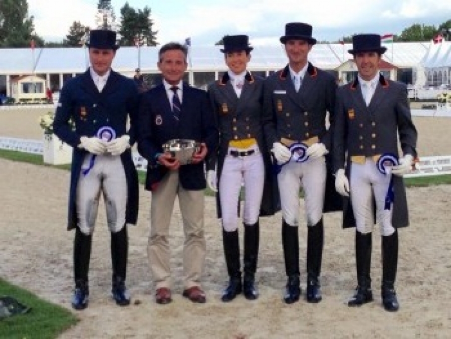 España conquista el bronce en la Copa de Naciones del CDIO 5* de Hagen (Alemania)