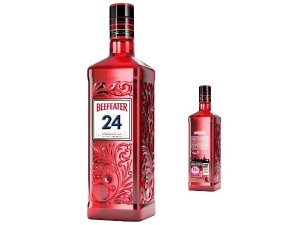 Beefeater 24 viste de rojo su nueva botella