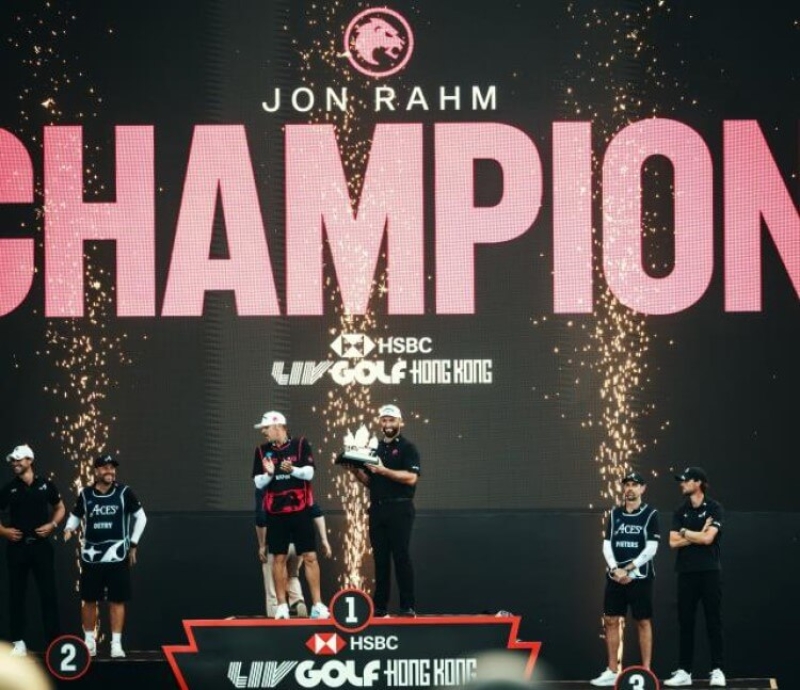Jon Rahm se impone en el LIV Golf Hong Kong