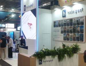 Stand de Hotelgest en Fitur