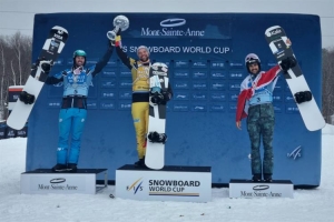 Lucas Eguibar, subcampeón Copa del Mundo de Snowboardcross