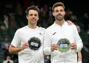 Marcel Granollers subcampeón en el torneo de tenis dobles de Wimbledon