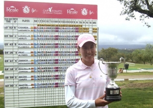 Carlota Ciganda subcampeona del Tenerife Open de España Femenino de Golf