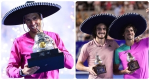 Rafa Nadal, Stefanos Tsitsipas y Feliciano López